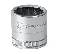 GearWrench 80756 - Enchufe métrico estándar de 12 puntos de 1/2 pulgada (21 mm)