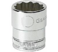 GearWrench 80811 - Enchufe métrico estándar de 12 puntos de 1/2 pulgada (25 mm)