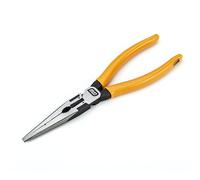 GearWrench 82177-06 Alicates de Pico Largo con Mango Sumergido, Bordes de Corte Endurecidos por Láser, 8"/203,2mm