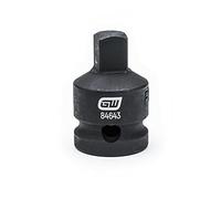 Gearwrench 84643 unidad 1/2 "1/2" F x 3/8 "M impacto adaptador, negro