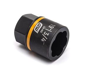 GearWrench 84776 Tornillo Biter Extracción Socket, Multi, 3/8 Drive, 19 mm, 3/4"