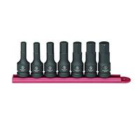 Gearwrench 84941 1/2-inch unidad Impacto Hex juego de llaves SAE, 7