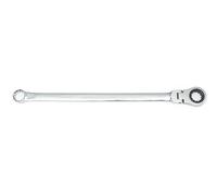 Gearwrench 86024 24 mm XL caja de cambios Cabeza Flexible Doble Caja Llave de trinquete, Negro
