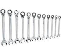 GearWrench 9620N Juego de Llaves Combinadas Reversibles Métrico, 8-19 mm, 12 Piezas