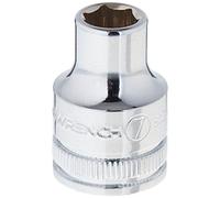 GEARWRENCH Enchufe métrico estándar de 3/8 pulgadas de 7 mm, 6 puntos - 80375