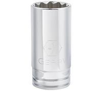 GearWrench Enchufe SAE profundo de 1/2 pulgada 1-1/8 pulgadas, 12 puntos - 80797