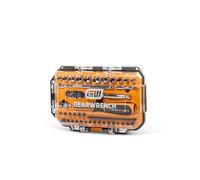 GEARWRENCH GWMBS39XPS - Juego de 39 microcontroladores de 1/4 pulgadas con trinquete de cabeza flexible de bloqueo 120XP y enchufes gruesos