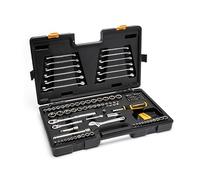 GEARWRENCH GWPRO138 - Juego de herramientas profesionales de 138 piezas de 1/10.2 cm y 3/20.3 cm, 72 dientes y 6 puntos