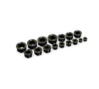 GearWrench Juego de 16 piezas de inserción de llaves métricas SAE / 86192