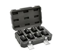 GEARWRENCH Juego de 8 llaves de impacto métricas de 3/4 pulgadas de 6 puntos | 26 mm - 38 mm | 84030