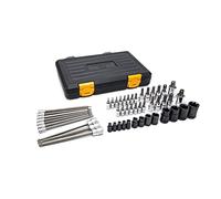GEARWRENCH Juego de bits Torx de 49 piezas: Torx, Torx con orificio, Tapones Torx, 1/4", 3/8", 1/2" - 89087