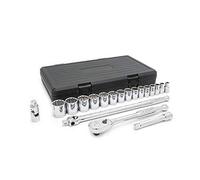 GearWrench Juego de herramientas estándar SAE Mechanics (19 unidades, 1/2", 12 puntos)