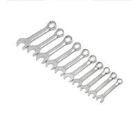 GearWrench Juego de llaves combinadas, 10 piezas, 12 puntos, métricas - 81904