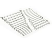 GearWrench Juego de llaves combinadas de 28 piezas | 6 puntos | SAE y métricas | 81923