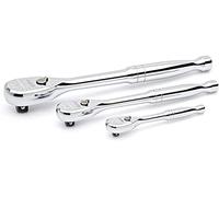 GearWrench Juego de trinquete de 3 piezas de 1/10.2 cm, 3/20.3 cm y 1/5.1 cm Drive 120XP - 81206P