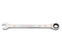 GearWrench Llave combinada de trinquete de 11 mm con arco oscilante de 4 grados de 12 puntos - 86911
