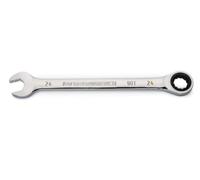 GearWrench Llave combinada de trinquete de 12 puntos de arco oscilante de 4 grados de 24 mm - 86924