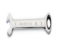 GearWrench Llave combinada de trinquete de 17 mm con arco oscilante de 4 grados de 12 puntos - 86917