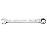 GearWrench Llave combinada de trinquete de 19 mm con arco oscilante de 4 grados de 12 puntos - 86919