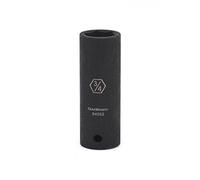 GEARWRENCH Llave de vaso SAE de impacto profundo de 6 puntos de 1/2 pulgada - 84562N
