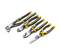 GEARWRENCH Pitbull 82203C - Juego de alicates (4 unidades, 2 materiales)