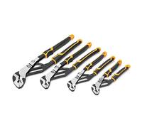 GEARWRENCH Pitbull Auto-Bite 82594C - Alicates de doble lengüeta y resorte con mandíbulas K9 (paquete de 4)