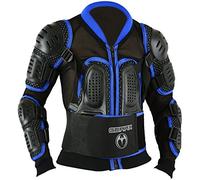 GearX Chaqueta protectora para niños para ciclismo, motocross, todoterreno, motocross, paintball, quad, patinaje, escalada al aire libre, S