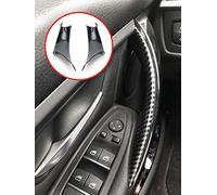GEATaaT Gelunxin - Cubierta para manija de puerta para BMW 320, 328, 330, 335, M3 2012-2018 y BMW 428, 435, M4 2014-2017 (delantero izquierdo + delantero derecho, fibra de carbono)