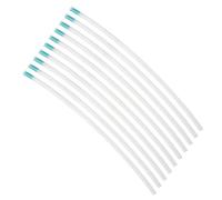 Geavonyg 10 PC Bike V Fideos De Freno Cable Guía Tubo Reemplazo Interno Inyección Aceite Codo Interno Bend Road Bike V Fide Freno Guía Cable