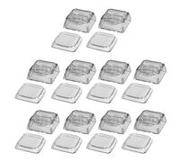 Geavonyg 10pcs Suplementos Creativos Creativos Keycap Xda Perfil 1u Cubierta De Teclas PC para Teclados Mecánicos Kileycaps Fatiga Manual Reducida