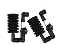 Geavonyg 2 Uds Filtro Biofiltro Reemplazo Acuario Medios Esponja Cartuchos Internos Acuario Medios Biofiltro Principiante Amigable Peceras Accesorios