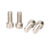 Geavonyg 4pcs Botella De Agua 5x12 Mm Pornos Jaula Hervidor Tendencias Reemplazo Tornillo Acero Inoxidable Tornillo Hexagons Cabeza Agua La Cabeza