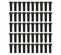 Geavonyg 50pcs/Paquete De Bicicletas En Bicicleta Bicicletas 12G 13G 14G High Fuerza Silver Negro Spoke Bike