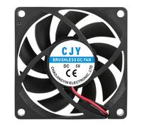 Geavonyg 7015 Ventilador De Enfriamiento Bajo Ruido Operativo ABS Carcasa Energética Eficiente 5/12/24V para Pequeños Estanterías Servidor Productos Electrónicos Ventilador Enfriamiento Eficiente