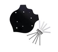 Geavonyg AcrylDisplay Estante De Pared Doble Propósito Acrílico Irrompible Fácil Configuración para Colecciones Artes Marciales Y Decoración del Hogar Organizador Decorativo Equipos Arte Marcial