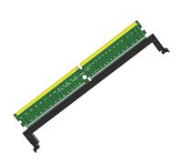 Geavonyg Adaptador De Ranura DDR5 DIMM 288 Pines A SO Tarjeta Protección Prueba con Pestillos Cortos Módulos Tarjeta Prueba Memoria Probador Módulo Memoria