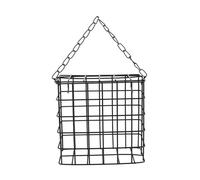 Geavonyg Alimentador Colgante para Canasta De Alimentación Aves Salvajes para Periquitos Jardín Almacenador Alimentos Alimentación Salvaje Alimentadores Gran Capacidad