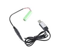Geavonyg Alternativa De Batería 1.5V USB 5V2A A 1.5V AA LR6 Conveter Suministro Alimentación Cable Alimentación Fácil Instalación Fácil