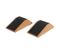 Geavonyg Bloque de Cuñas en Cuclillas de Corcho, Tablero Inclinado | Tabla Inclinada Antideslizante Duradera para Mujeres y Hombres, Entrenamientos de la Parte del Cuerpo,