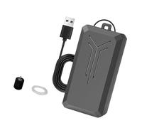 Geavonyg Bombas de oxígeno para Acuario USB eficientes con Salida de 1, 2 l por para hábitat de Peces y oxigenador de Cisterna para Pesca Aire Libre