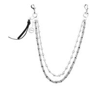 Geavonyg Cadena De Pantalones Con Cuentas Dobles Unisex Accesorio Para Pantalones A Cuentas Clip Fáciles Accesorios Ropa Para La Cintura Accesorio Calle