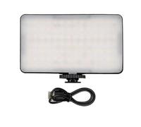 Geavonyg Camera LED Fill Light Two Color Adjuatable 1800mAh Powerful for Makeup Artists and Content Creators Long Battery Use LED Video Light