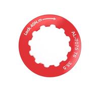 Geavonyg Cassettes Cassettes Cubierta del Volante Aleaciones De Aluminio Cazas Anillos Bicicleta Bicicleta Lavadora Road Bike Part Anillo Fijación