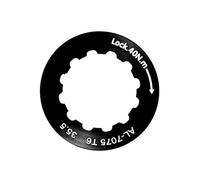 Geavonyg Cassettes Cassettes Cubierta del Volante Aleaciones De Aluminio Cazas Anillos Bicicleta Bicicleta Lavadora Road Bike Part Anillo Fijación