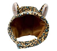 Geavonyg Cats De Sombrero Lindos Vestidos Vestuario con Gorras Animales Mascota con Orejas Mantenga Accesorios Cosplay Sombreros Cabeza Calientes para Y Perros Sombreros Sombrero Vestir