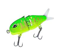 Geavonyg Cebos De Pesca Muti-Section Articulado Casting Señuelos Duros Anzuelo Triple Crankbait Aparejos Hundidos Señuelos De Natación Cebos Swimbait Articulado Múltiple