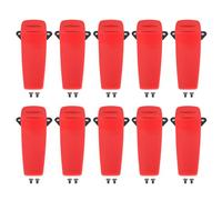 Geavonyg Comunicación En Sitio Micrófono Batería Clip para Cinturón Abrazadera para BP210 V82 Radio Bidireccional Accesorio De Micrófono Estable Y Seguro Clip Compatible