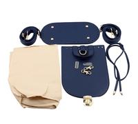 Geavonyg Conjunto Personalizado De Accesorios Para Bolsos Tejidos Cubierta Con Solapa Inferior Hecha A Mano Accesorios Para Tejer Bolsos
