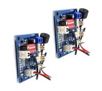 Geavonyg Control De Temperaturas Automáticas Inteligentes PWMS Módulo Controlador Velocidad del Ventilador para PC CPU Enfriamiento La 12V 9A Capacidad Carga Carga Board