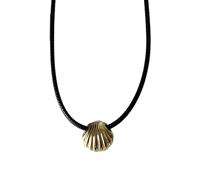 Geavonyg Fashion Metal Shells Pendientes Colgantes Pendientes SIMPLES Y2K COCHO CADENA CRIEL ALCANZA Joyería De Joyería De Clavícula Tada Para Mujeres Fashion